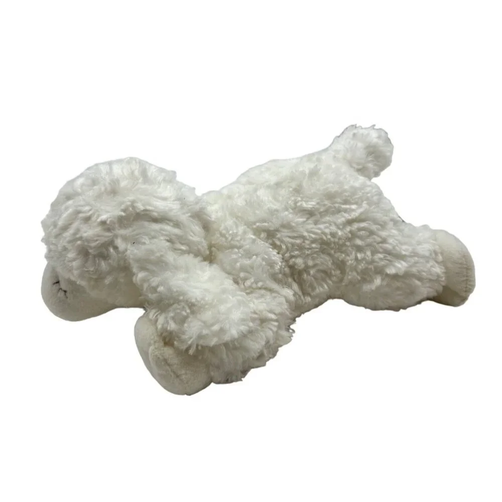 Baby Gund‎ Winky the Lamb 8” Plush Rattle Stuffed Animal 058133